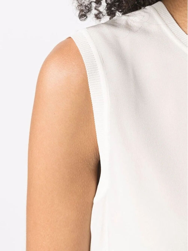 Joseph White Sleeveless Top
