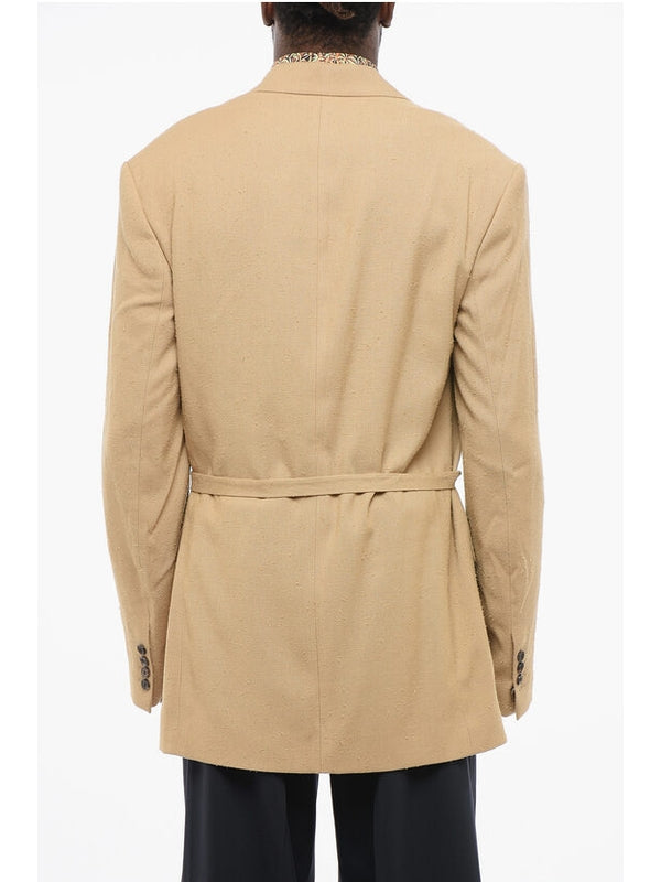 Beige Double Tailored Jacket