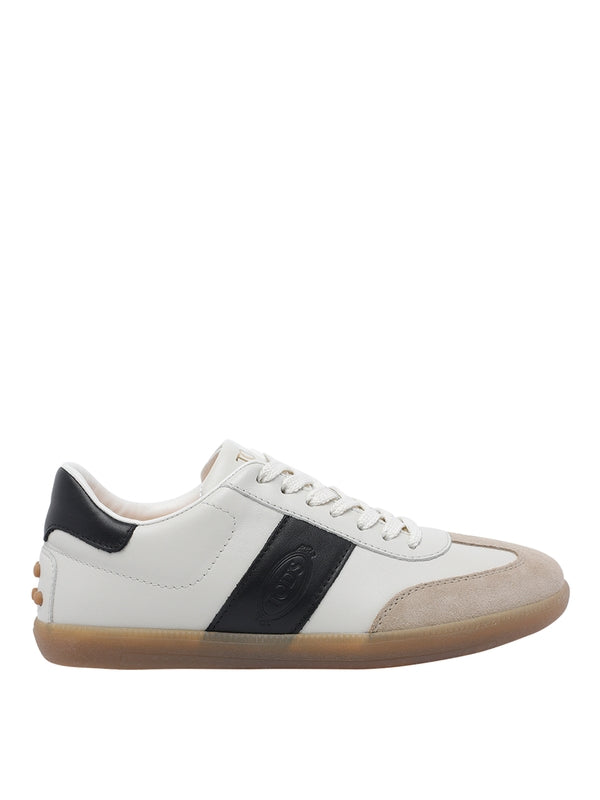 Tod'S White Low Top Sneakers