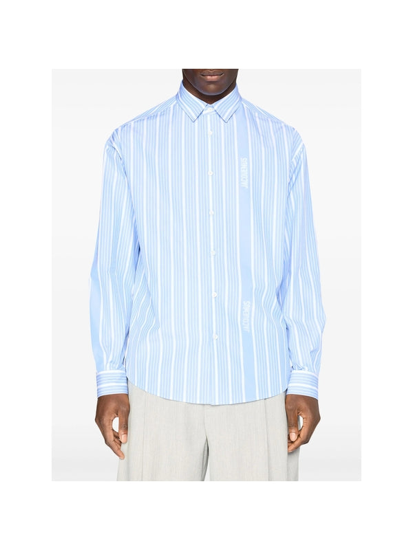 Simon Logo Stripe Shirt