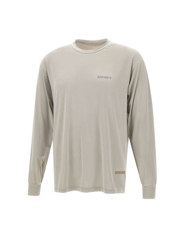 Logo Detail Long Sleeve Top