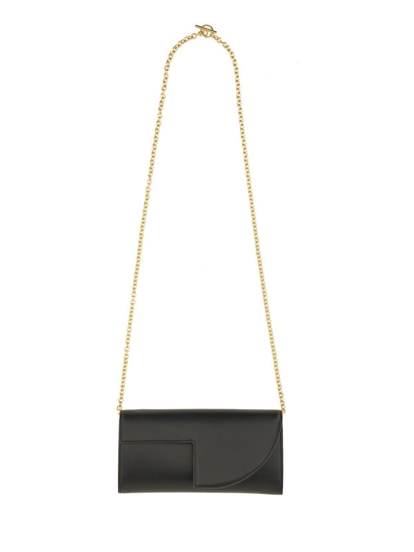 Black Calfskin Woc Bag