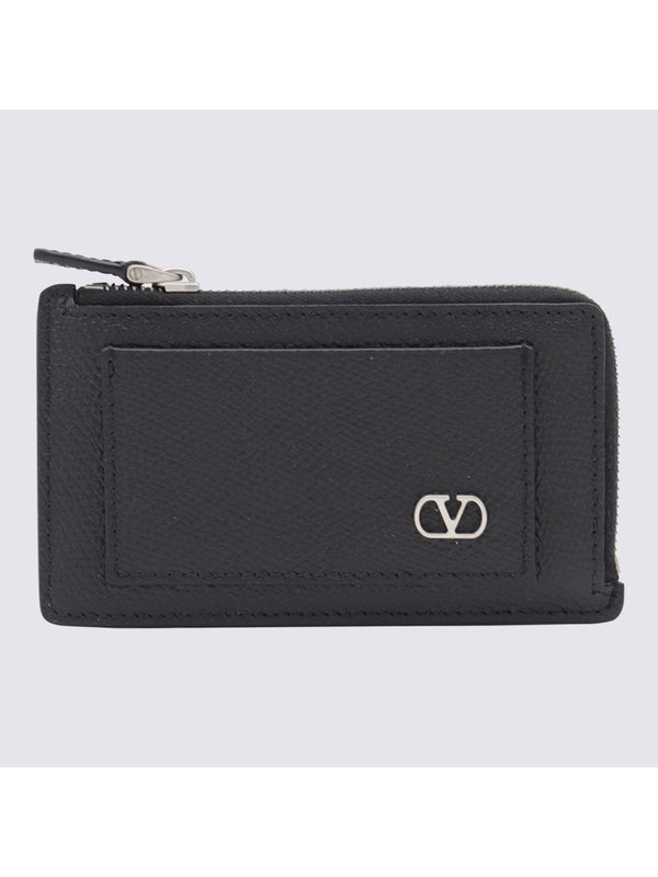 Valentino Black Card Holders