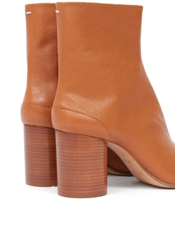 Tabi Leather Ankle Boots