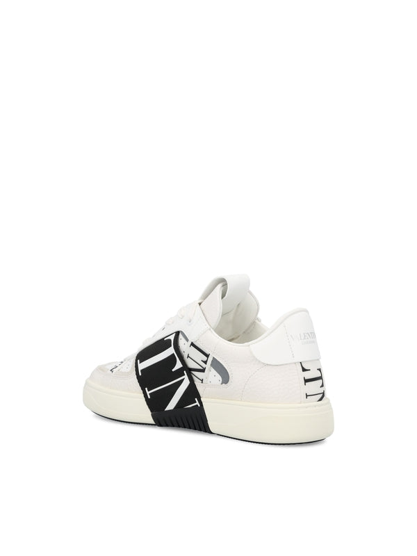 Valentino White Low Top Sneakers