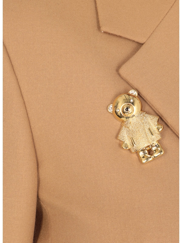 Bath Teddy Bear Brooch - Jente