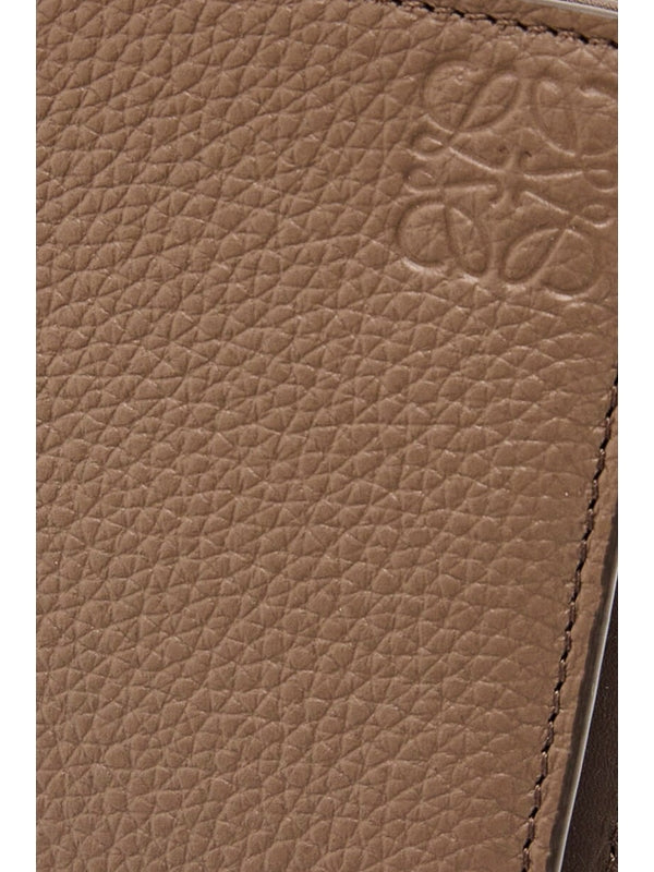 Anagram Logo Leather Wallet