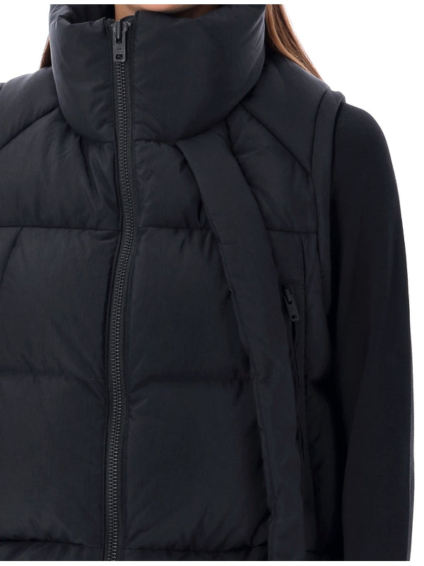 Y-3 - High Neck Puffer Padding Vest - Jente