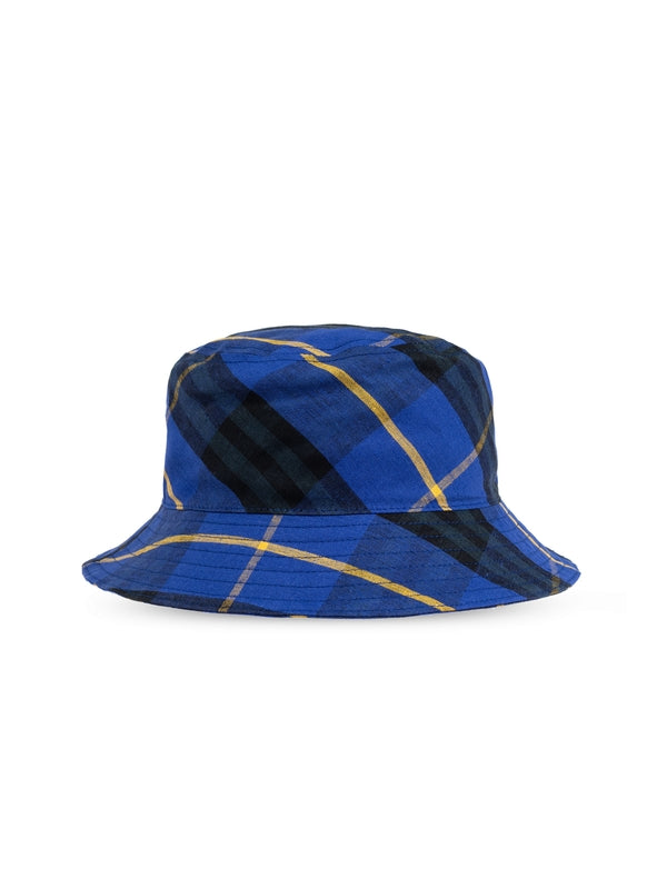 Check Pattern
  Linen Bucket Hat