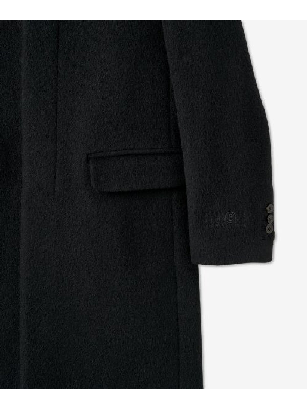 Wool Mohair Single Coat