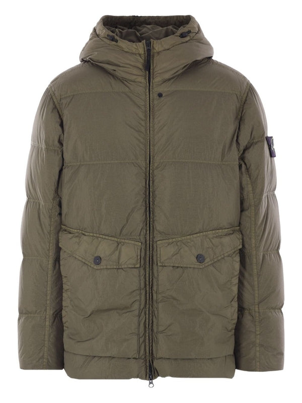 Stone Island Green Down