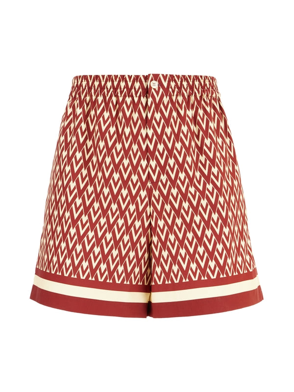 Valentino Red Shorts