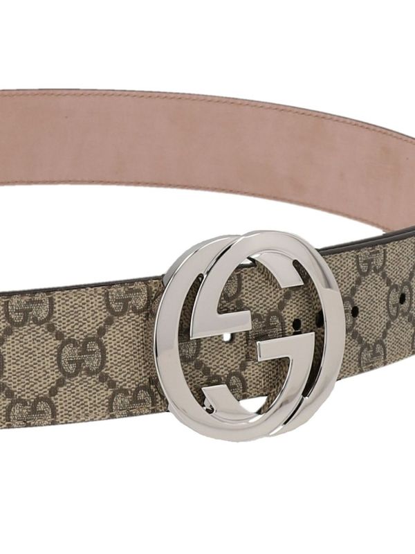 GG Logo Buckle Pattern Belt