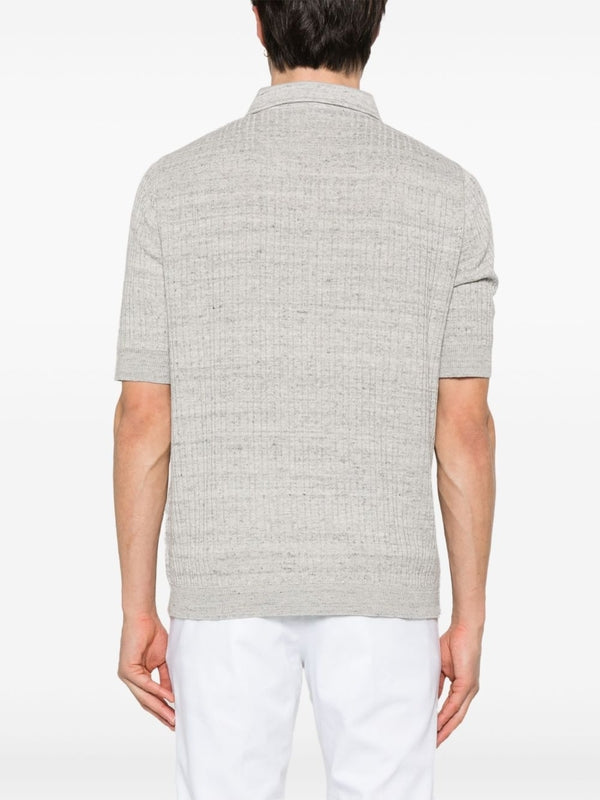 Linen Cotton Polo Shirt