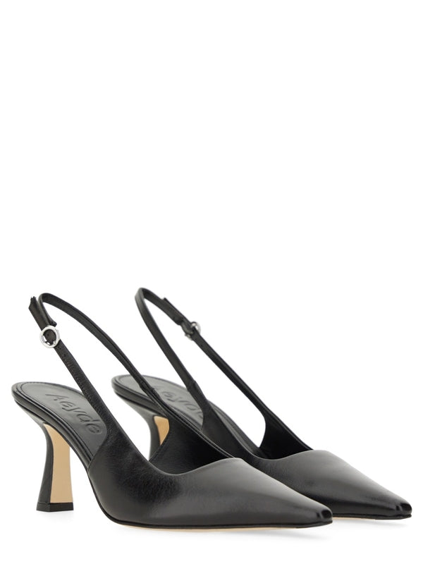 Fernanda Leather Slingback Heel