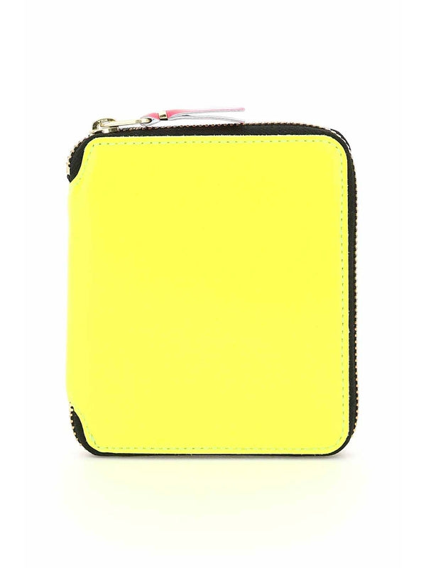 COMME des GARCONS - Super Fluo Leather Wallet - Jente