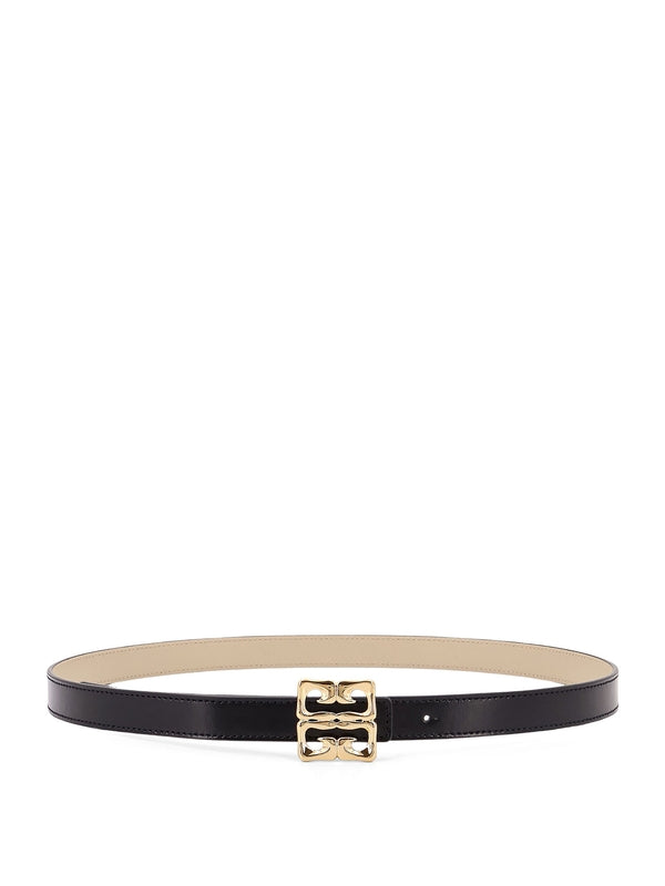 4g Buckle Leather Belt