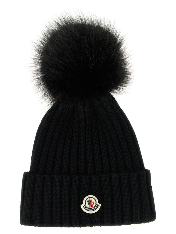 Moncler Black Beanies