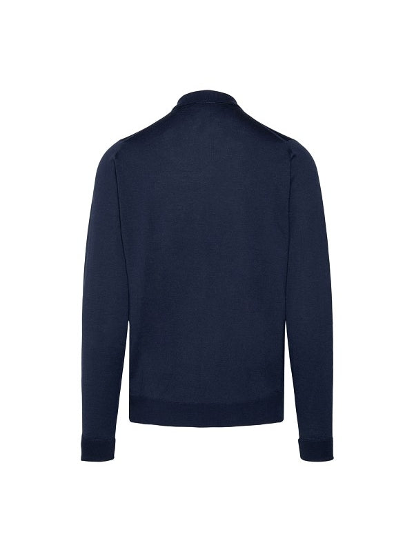 Long Sleeve Polo Knit