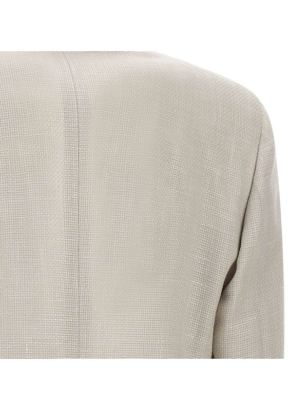 Wool Blend Tailored Jacket