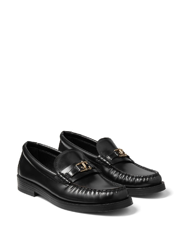 Addie Logo Plaque Loafers