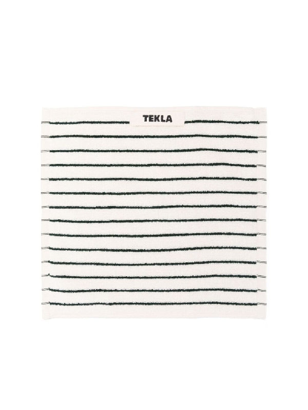 Logo Patch Stripe Towel