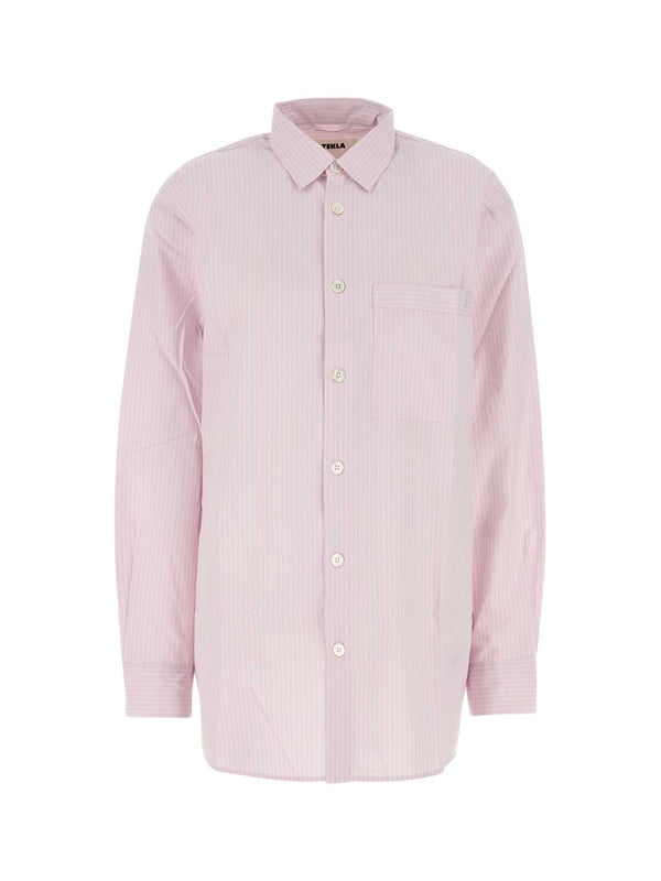 Tekla Pink Shirts & Blouses