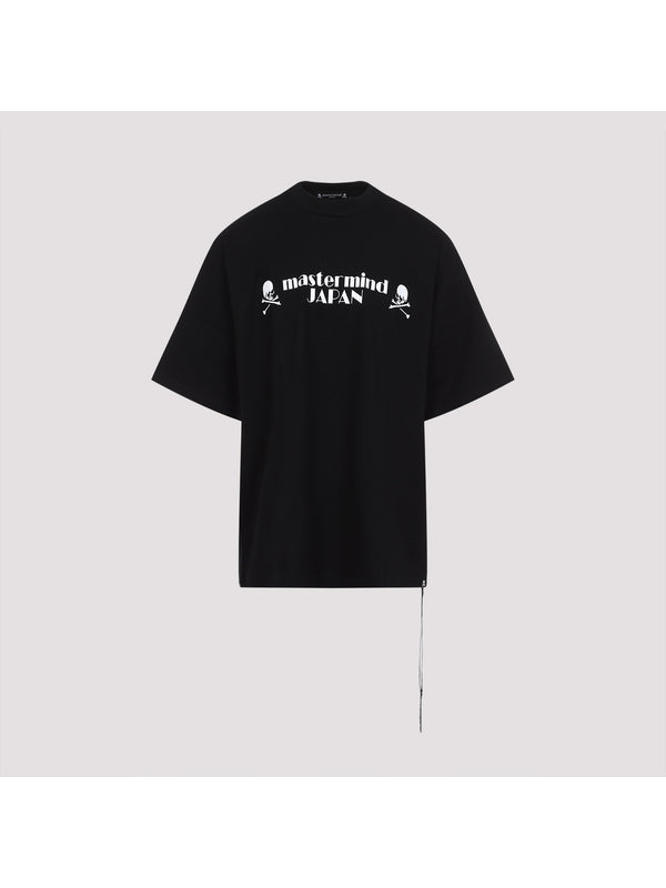 Skull Printing Strap Short Sleeve T-shirt