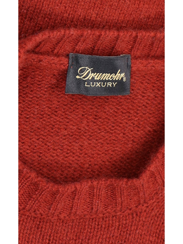 Crew Neck Cashmere Knit