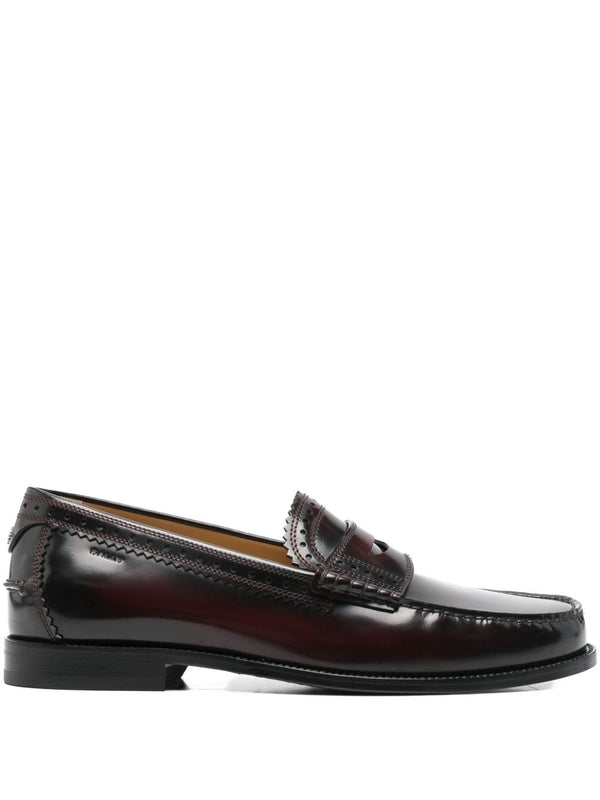 Bally Purple Loafers