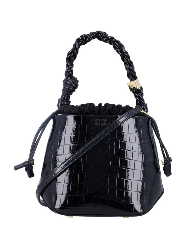 Bou Croc Effect Bucket Bag