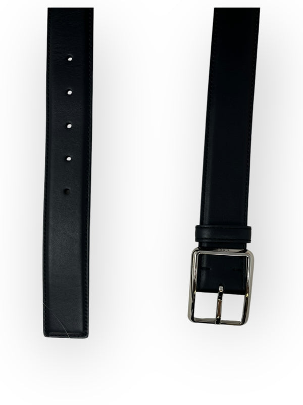 Black Leather Belt