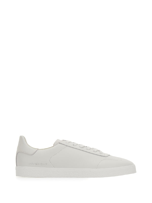 White Leather Town Sneakers