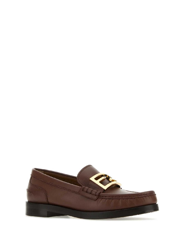 Baguette Leather Loafers