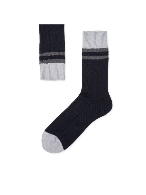 Brunello Cucinelli Blue Socks