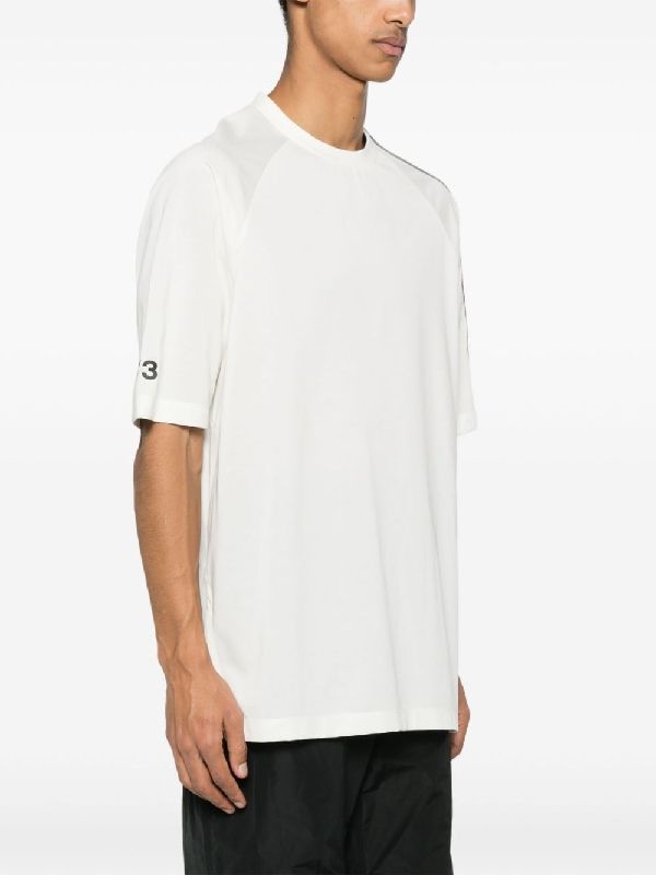 Three Stripes
  Logo Short Sleeve T-Shirt
