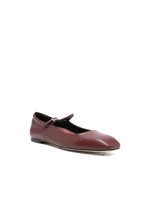 Aeyde Red Flat Shoes