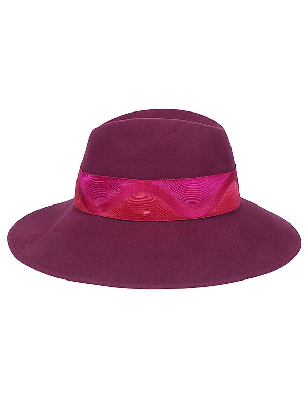 Bow Band Wool
  Cashmere Fedora Hat