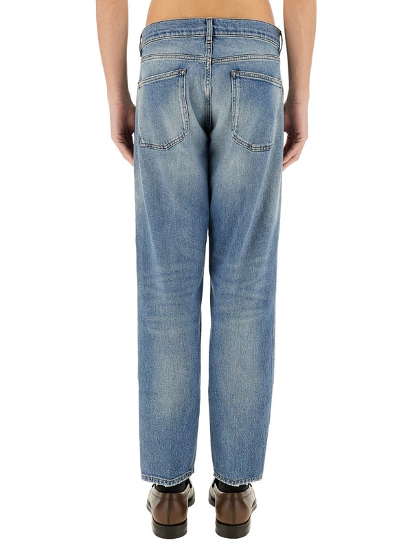 Carrot Fit Denim Pants
