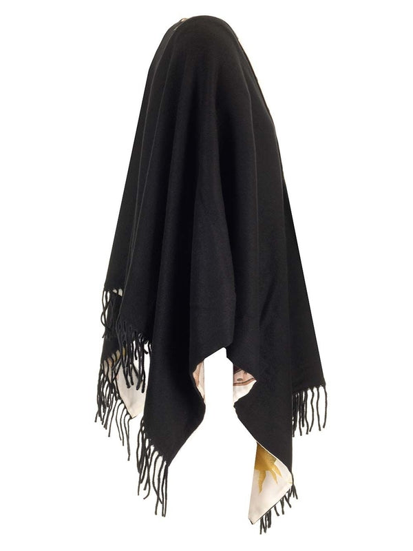 ピュアカシミアケープ