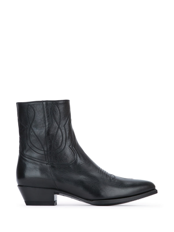 BOOTS 350933492C 38NO Black Ankle Boots