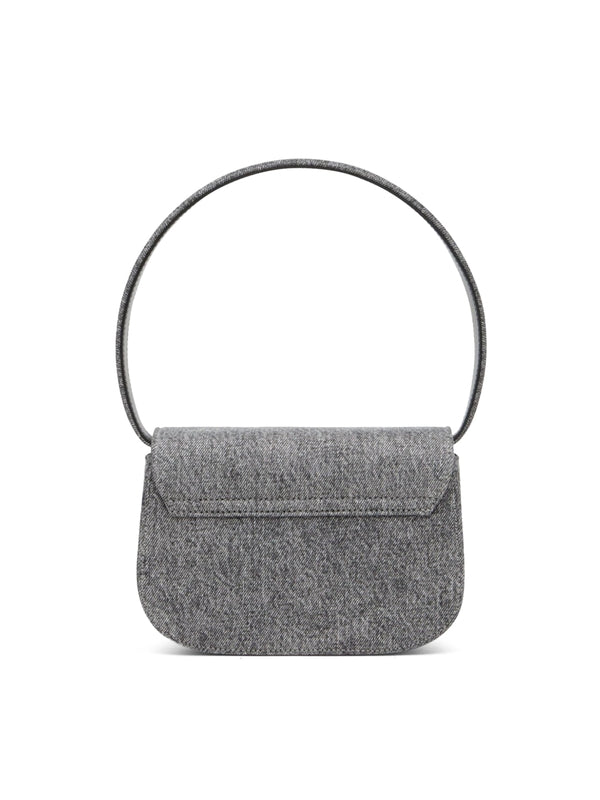 1DR Logo Denim Shoulder Bag