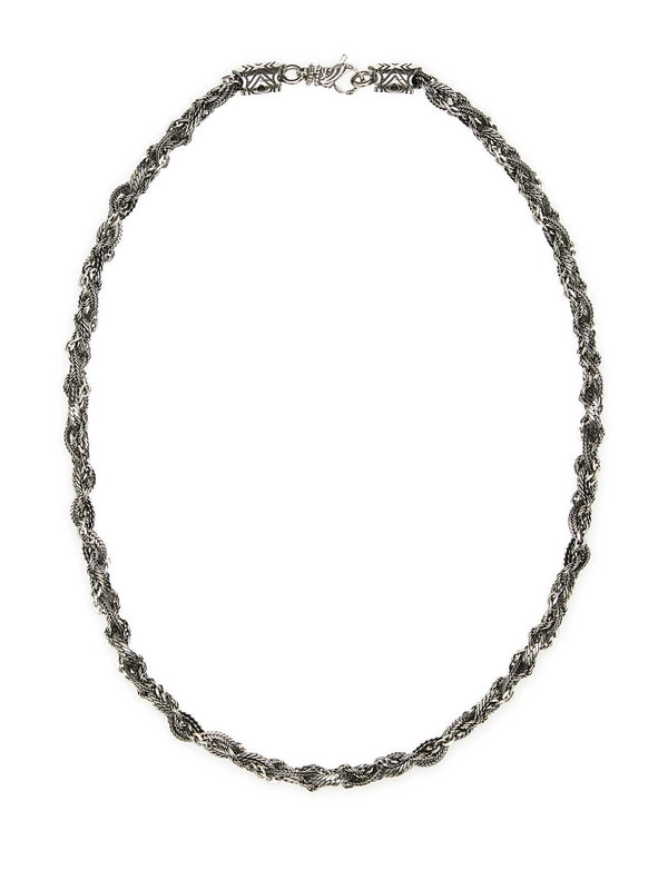 Treccia Silver Necklace