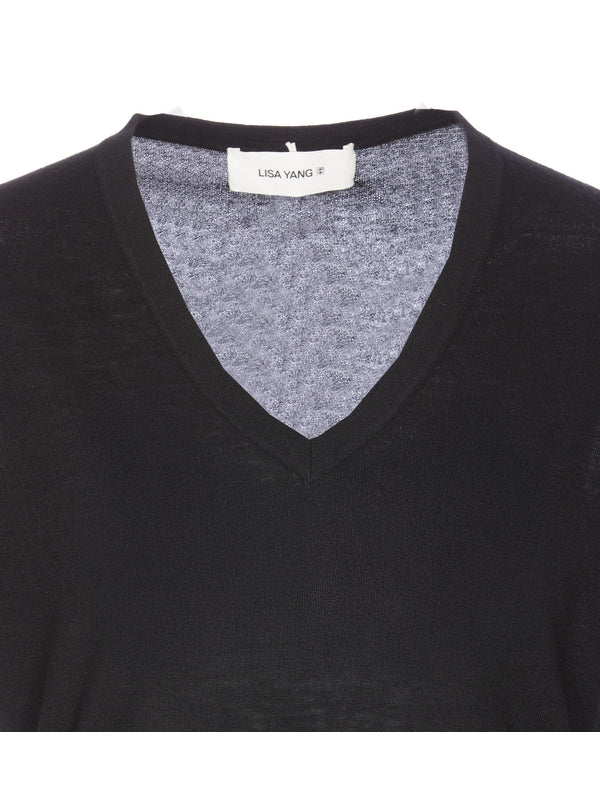 V-Neck Cashmere Knit