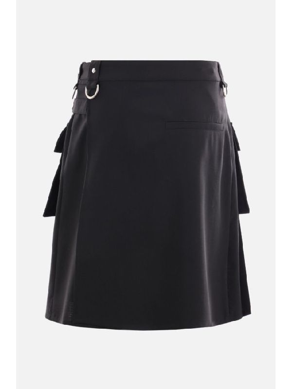 4g Pleats Cargo Skirt