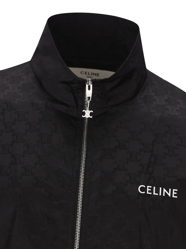 Triomphe Monogram Zip-up Jacket
