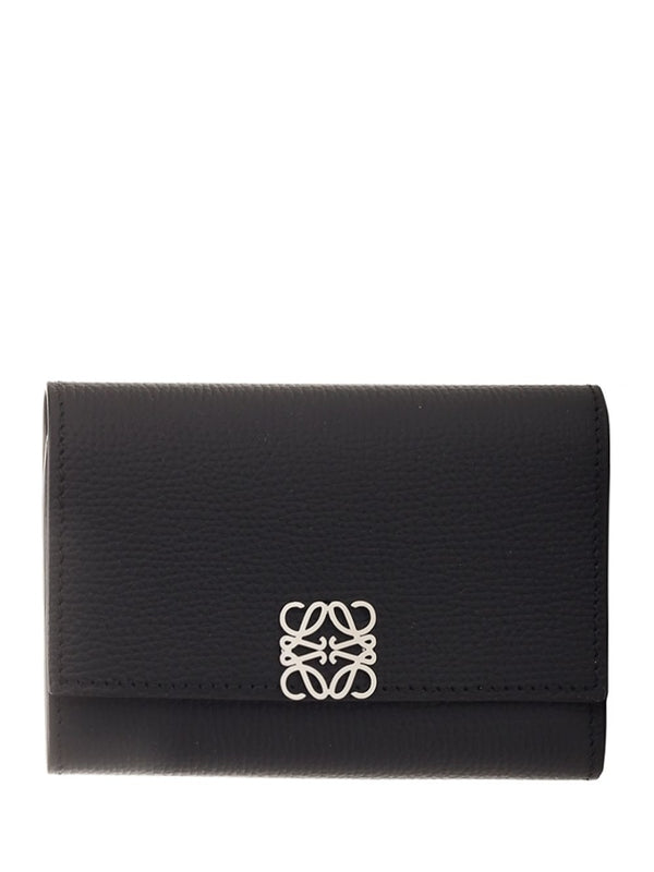 Anagram Logo Leather Wallet