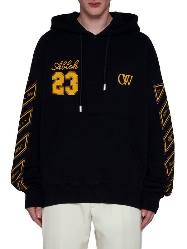 23 Skate Logo Cotton Hooded Top