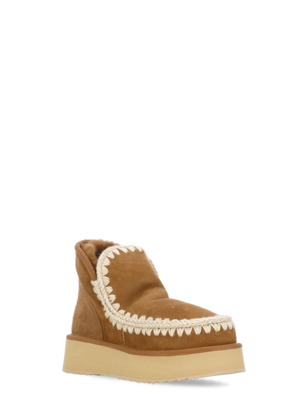 Mini Eskimo Platform Ankle Boots