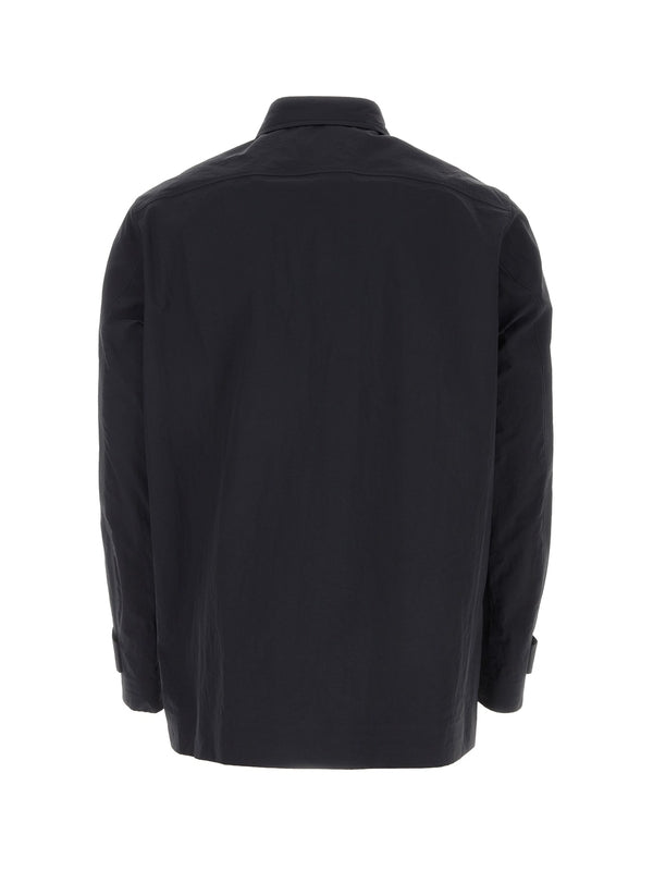 Zipper Pocket Nylon Shirt